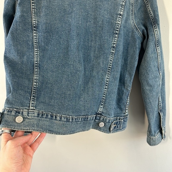 Lucky Brand The Tomboy Trucker Jacket Size L - Picture 10 of 16